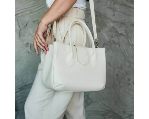 Женская сумка Луизиана бежевая