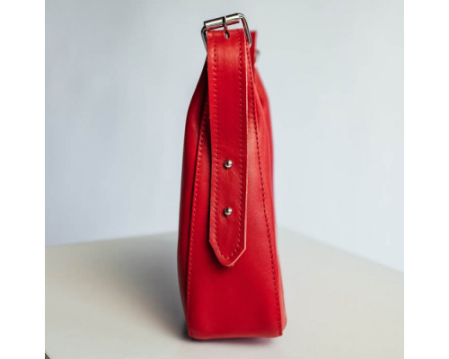 Женская сумка Айова красная глянец