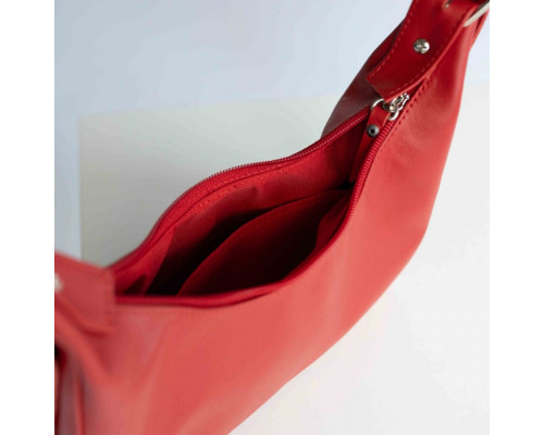 Женская сумка Айова красная глянец