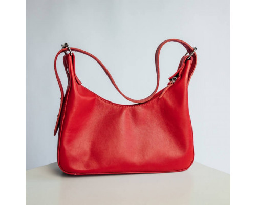 Женская сумка Айова красная глянец