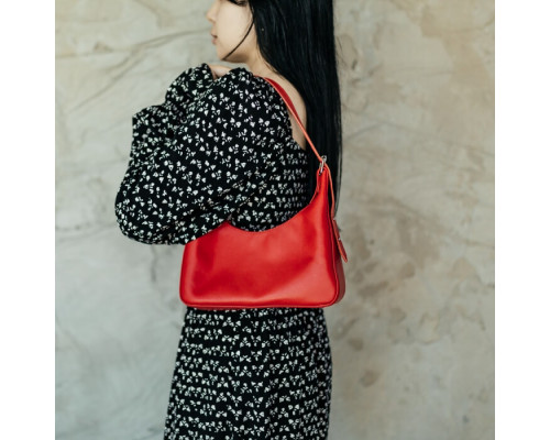 Женская сумка Айова красная глянец