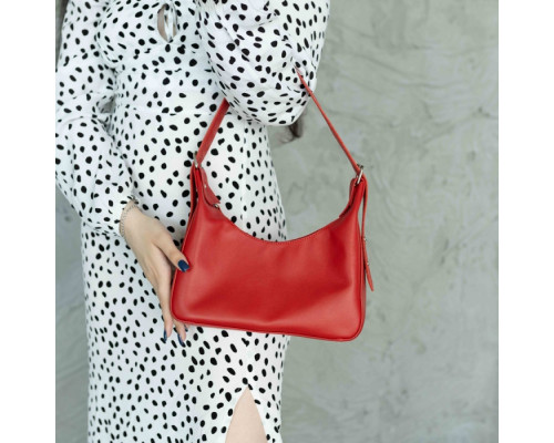 Женская сумка Айова красная глянец