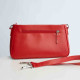 Женская сумка Вирджиния красная  глянец