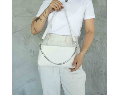 Женская сумка Вирджиния бежевая