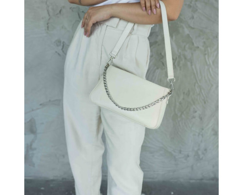 Женская сумка Вирджиния бежевая