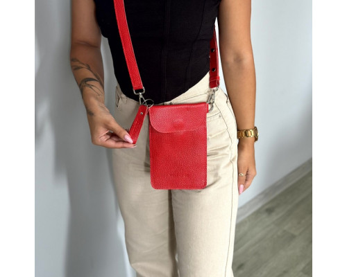 Женская сумка Колибри красная