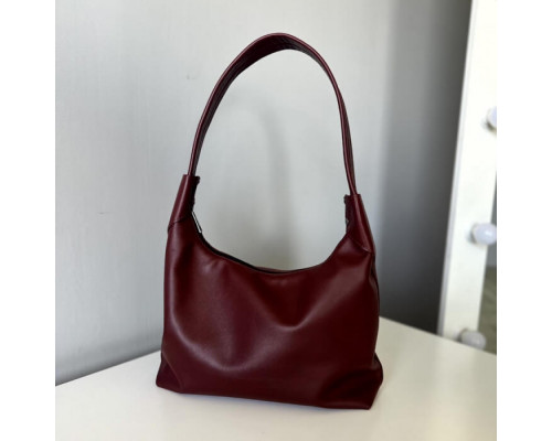 Женская сумка Аляска бургунди глянец