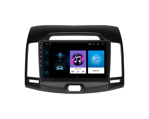 Штатная магнитола Lesko для Hyundai Avante IV 2006-2010 экран 9" 1/16Gb Wi-Fi GPS Base
