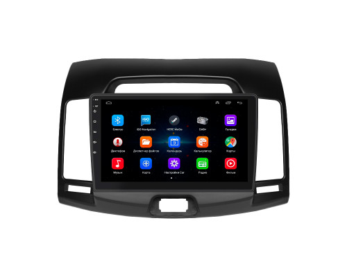 Штатная магнитола Lesko для Hyundai Avante IV 2006-2010 экран 9" 1/16Gb Wi-Fi GPS Base