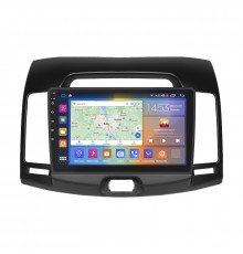 Штатная магнитола Lesko для Hyundai Avante IV 2006-2010 экран 9" 2/32Gb CarPlay 4G Wi-Fi GPS Prime