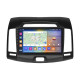 Штатная магнитола Lesko для Hyundai Avante IV 2006-2010 экран 9" 4/64Gb CarPlay 4G Wi-Fi GPS Prime