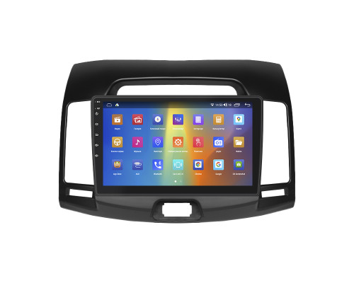 Штатная магнитола Lesko для Hyundai Avante IV 2006-2010 экран 9" 4/64Gb CarPlay 4G Wi-Fi GPS Prime