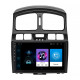 Штатная магнитола Lesko для Hyundai Santa Fe I 2000-2012 экран 9" 1/16Gb Wi-Fi GPS Base
