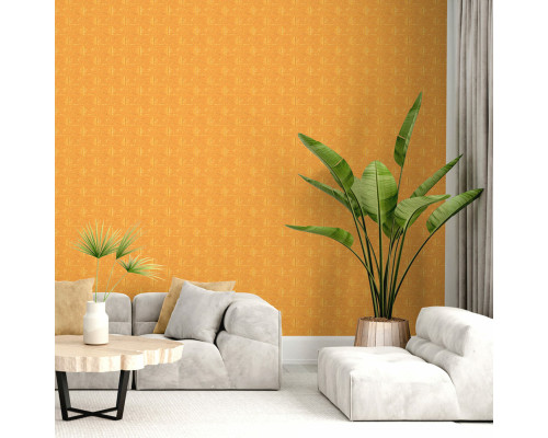 3D панель самоклеющаяся 700x770x7мм кирпич Золотой (011-7) SW-00000052