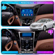 Штатная магнитола Lesko для Hyundai Sonata VI (YF) 2009-2014 экран 9" 2/32Gb 4G Wi-Fi GPS Top