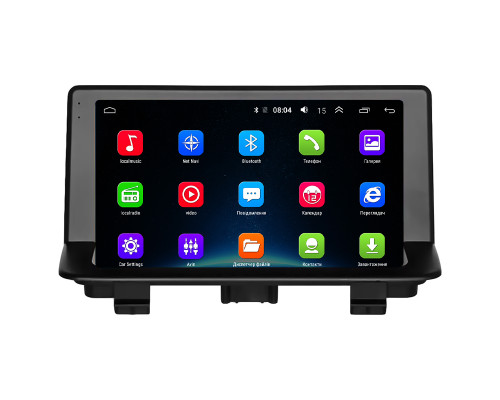 Штатная магнитола Lesko для Audi RS Q3 I (8U) 2013-2015 экран 9" 2/32Gb Wi-Fi GPS Base