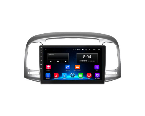 Штатная магнитола Lesko для Hyundai Verna II 2005-2010 экран 9" 2/32Gb Wi-Fi GPS Base