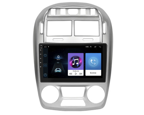 Штатная магнитола Lesko для Kia Cerato I 2003-2007 экран 9" 1/16Gb Wi-Fi GPS Base