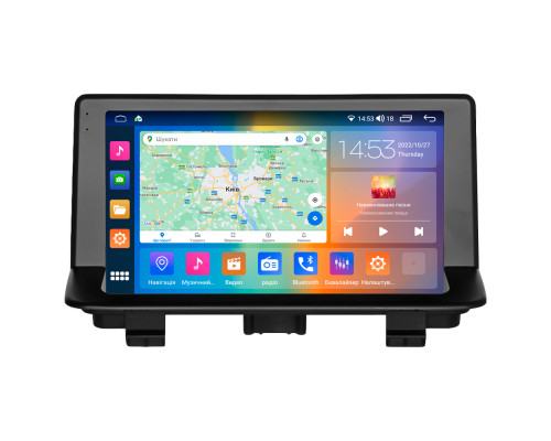 Штатная магнитола Lesko для Audi RS Q3 I (8U) 2013-2015 экран 9" 2/32Gb CarPlay 4G Wi-Fi GPS Prime