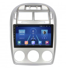 Штатная магнитола Lesko для Kia Cerato I Manual AC 2003-2007 экран 9" 2/32Gb 4G Wi-Fi GPS Top