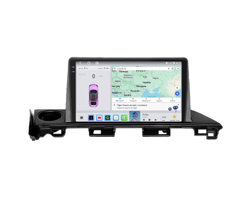 Штатная магнитола Lesko для Mazda 6 III (GJ) Рестайлинг 2015-2018 экран 9" 4/64 QLED CarPlay 4G Wi-Fi GPS 360 Prime