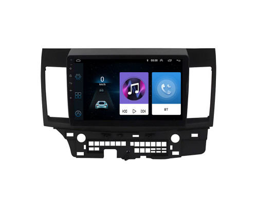 Штатная магнитола Lesko для Mitsubishi Lancer Evolution X 2007-2016 экран 10" 1/16Gb Wi-Fi GPS Base