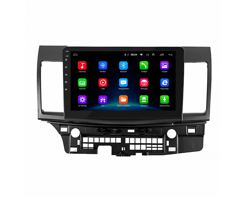 Штатная магнитола Lesko для Mitsubishi Lancer Evolution X 2007-2016 экран 10" 2/32Gb Wi-Fi GPS Base
