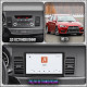 Штатная магнитола Lesko для Mitsubishi Lancer Evolution X 2007-2016 экран 10" 4/64 QLED CarPlay 4G Wi-Fi GPS 360 Prime