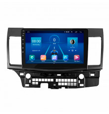 Штатная магнитола Lesko для Mitsubishi Lancer Evolution X 2007-2016 экран 10" 6/128Gb 4G Wi-Fi GPS Top