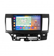 Штатная магнитола Lesko для Mitsubishi Lancer X 2007-2010 экран 10" 2/32Gb CarPlay 4G Wi-Fi GPS Prime