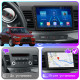 Штатная магнитола Lesko для Mitsubishi Lancer X 2007-2010 экран 10" 2/32Gb 4G Wi-Fi GPS Top