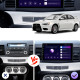 Штатная магнитола Lesko для Mitsubishi Lancer X Рестайлинг 2 2015-2017 экран 10" 2/32Gb CarPlay 4G Wi-Fi GPS Prime