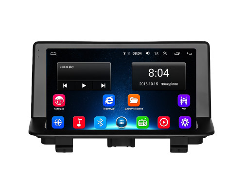 Штатная магнитола Lesko для Audi RS Q3 I (8U) Рестайлинг 2015-2018 экран 9" 2/32Gb Wi-Fi GPS Base