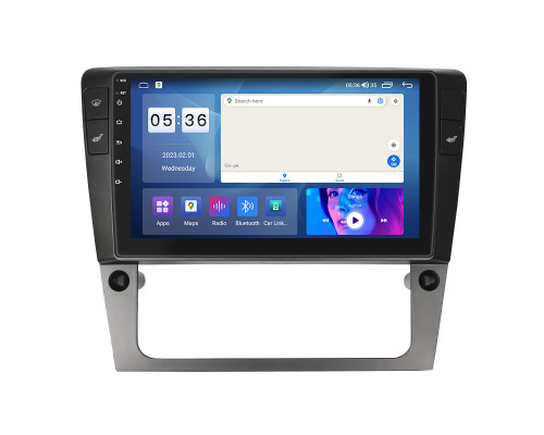 Штатная магнитола Lesko для Skoda Superb I 2001-2006 экран 9" 2/32Gb CarPlay 4G Wi-Fi GPS Prime