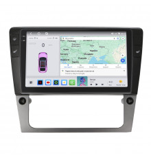 Штатная магнитола Lesko для Skoda Superb I 2001-2006 экран 9" 4/64 QLED CarPlay 4G Wi-Fi GPS 360 Prime