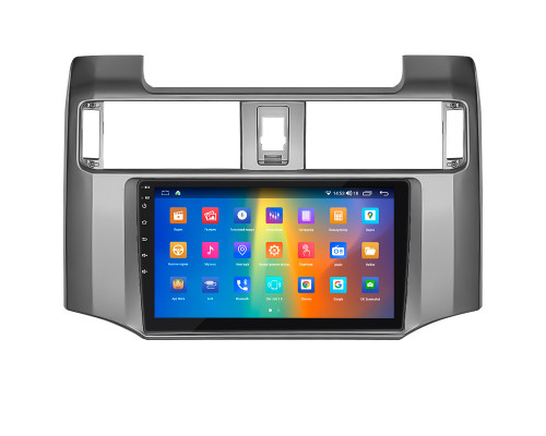Штатная магнитола Lesko для Toyota 4Runner V 2009-2013 экран 9" 2/32Gb CarPlay 4G Wi-Fi GPS Prime