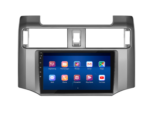 Штатная магнитола Lesko для Toyota 4Runner V 2009-2013 экран 9" 4/64Gb 4G Wi-Fi GPS Top