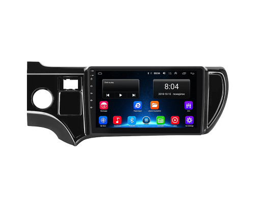 Штатная магнитола Lesko для Toyota Aqua I 2011-2014 экран 9" 2/32Gb Wi-Fi GPS Base