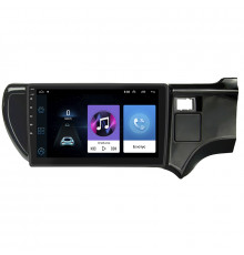 Штатная магнитола Lesko для Toyota Aqua I right wheel 2011-2021 экран 9" 1/16Gb Wi-Fi GPS Base