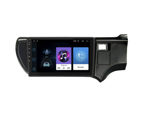 Штатная магнитола Lesko для Toyota Aqua I right wheel 2011-2021 экран 9" 1/16Gb Wi-Fi GPS Base