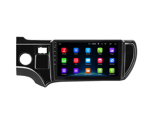 Штатная магнитола Lesko для Toyota Aqua I Рестайлинг 2 2017-2021 экран 9" 2/32Gb Wi-Fi GPS Base