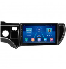 Штатная магнитола Lesko для Toyota Aqua I Рестайлинг 2 2017-2021 экран 9" 6/128Gb 4G Wi-Fi GPS Top