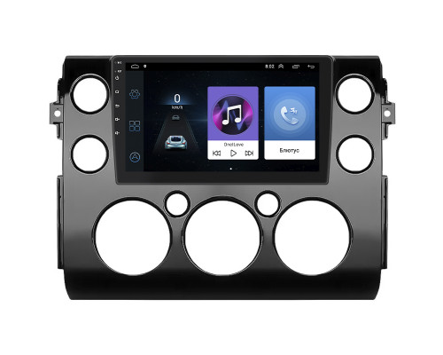 Штатная магнитола Lesko для Toyota FJ Cruiser  2006-н.в. экран 9" 1/16Gb Wi-Fi GPS Base