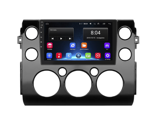 Штатная магнитола Lesko для Toyota FJ Cruiser  2006-н.в. экран 9" 2/32Gb Wi-Fi GPS Base