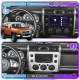 Штатная магнитола Lesko для Toyota FJ Cruiser  2006-н.в. экран 9" 4/64Gb CarPlay 4G Wi-Fi GPS Prime