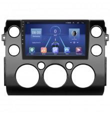 Штатная магнитола Lesko для Toyota FJ Cruiser  2006-н.в. экран 9" 4/64Gb 4G Wi-Fi GPS Top