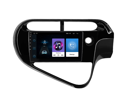 Штатная магнитола Lesko для Toyota Prius c I Рестайлинг 2015-н.в. экран 9" 1/16Gb Wi-Fi GPS Base