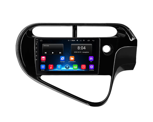 Штатная магнитола Lesko для Toyota Prius c I Рестайлинг 2015-н.в. экран 9" 2/32Gb Wi-Fi GPS Base