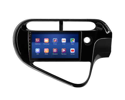 Штатная магнитола Lesko для Toyota Prius c I Рестайлинг 2015-н.в. экран 9" 2/32Gb 4G Wi-Fi GPS Top