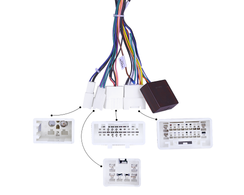 Адаптер штатного усилителя FEELDO Toyota Land Cruiser 2004-2012 4Runner 2009+ Aqua 2011+ FJ Cruiser 2006+ CAN-BUS (6501)